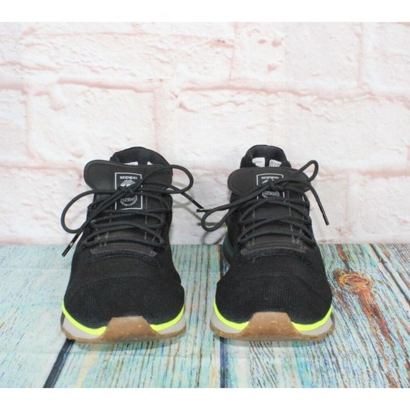 Adidas Black Mesh Breathable Athletic Low Top Sneakers Shoes Size 9 - Picture 2 of 7